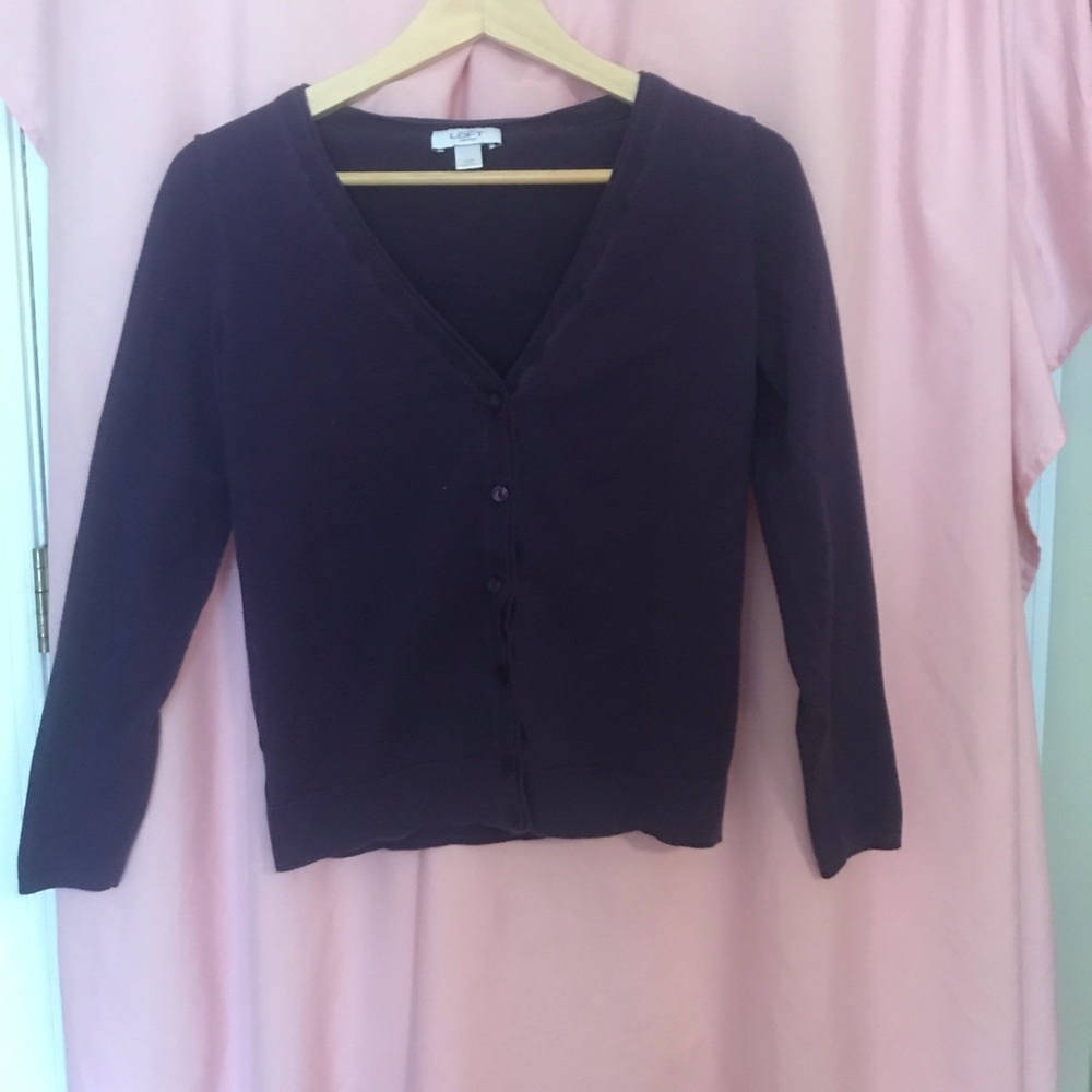 Purple loft sweater!